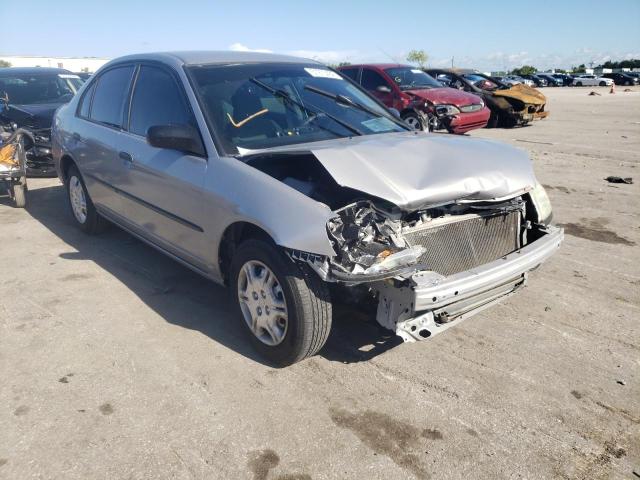HONDA CIVIC DX 2002 with VIN 2HGES16172H588856 - Photo from auction