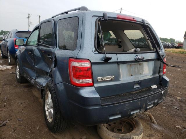 Photo 3 from auction – 2012 FORD ESCAPE XLT with VIN 1FMCU0DG3CKA93559