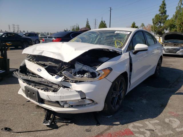 Photo 2 from auction – 2018 FORD FUSION SE with VIN 3FA6P0HD5JR211683