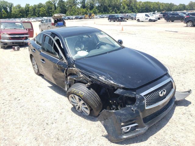 INFINITI Q50 BASE 2014 with VIN JN1BV7AP9EM689988 - Photo from auction
