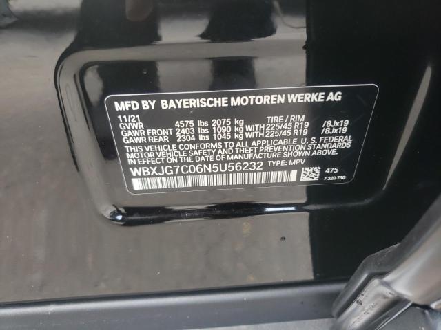 Photo 10 from auction – 2022 BMW X1 SDRIVE2 with VIN WBXJG7C06N5U56232