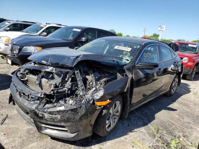 Photo 2 from auction – 2018 HONDA CIVIC LX with VIN 19XFC2F55JE016283