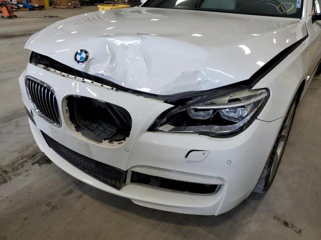 Photo 9 from auction – 2014 BMW 740 LI with VIN WBAYE4C58ED138076