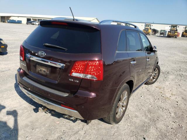 Photo 4 from auction – 2013 KIA SORENTO SX with VIN 5XYKWDA22DG372180