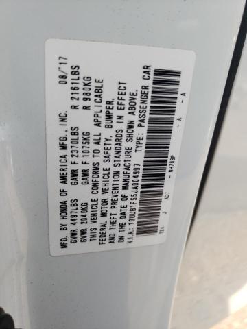 Photo 10 from auction – 2018 ACURA TLX TECH with VIN 19UUB1F55JA004997