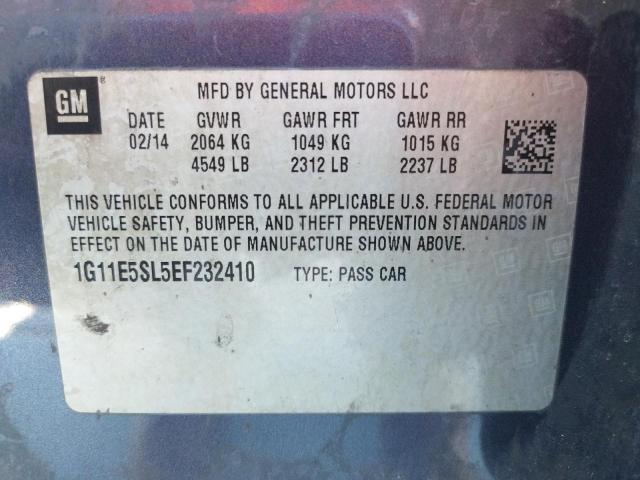 Photo 10 from auction – 2014 CHEVROLET MALIBU 2LT with VIN 1G11E5SL5EF232410
