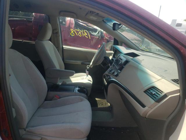 Photo 5 from auction – 2012 TOYOTA SIENNA LE with VIN 5TDJK3DC0CS033831
