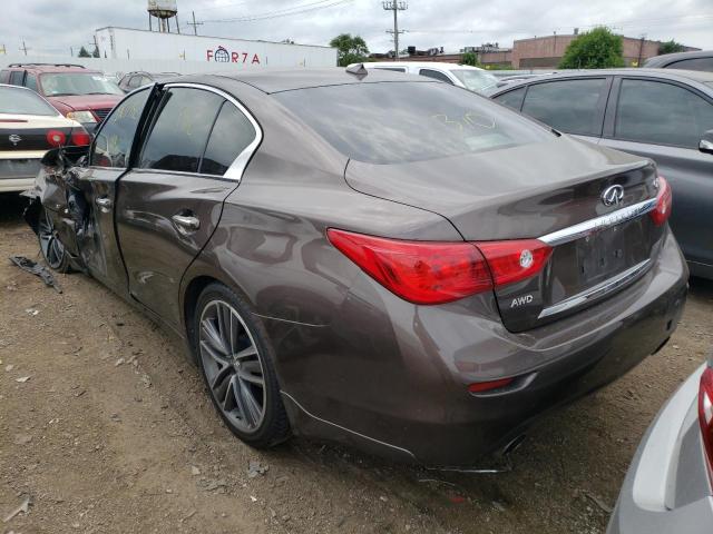 Photo 3 from auction – 2014 INFINITI Q50 BASE with VIN JN1BV7ARXEM706301
