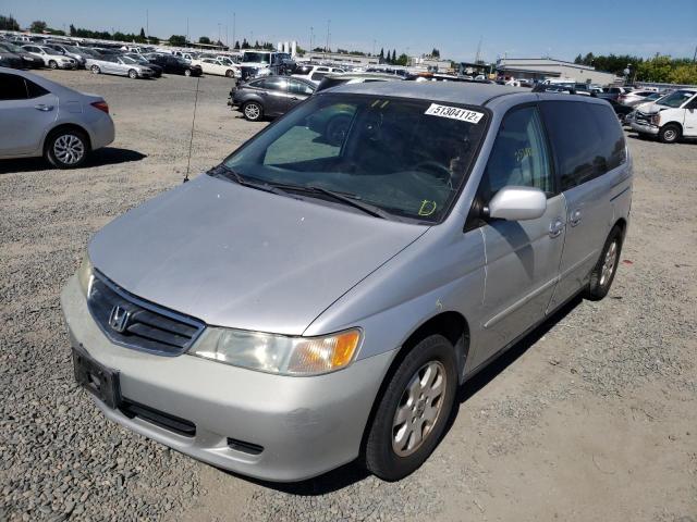 Photo 2 from auction – 2002 HONDA ODYSSEY EX with VIN 2HKRL18042H582036