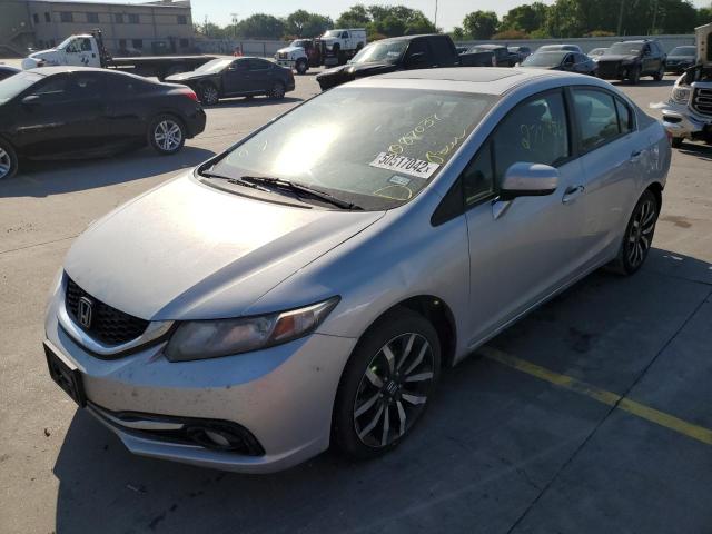 Photo 2 from auction – 2015 HONDA CIVIC EXL with VIN 19XFB2F98FE087037