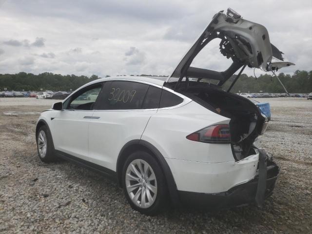 Photo 3 from auction – 2020 TESLA MODEL X with VIN 5YJXCDE27LF248453