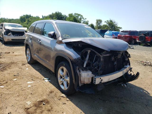 TOYOTA HIGHLANDER 2016 с VIN 5TDDKRFH9GS272244 - Фото с аукциона