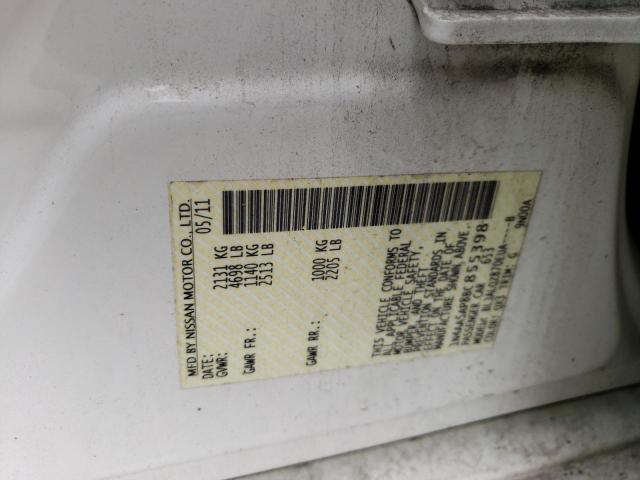 Photo 10 from auction – 2011 NISSAN MAXIMA with VIN 1N4AA5AP8BC855398