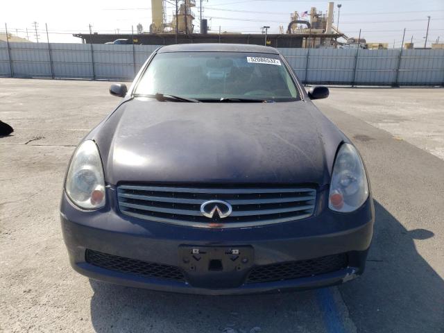 Photo 9 from auction – 2005 INFINITI G35 with VIN JNKCV51E45M201534