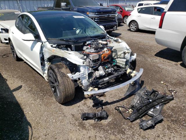 TESLA MODEL 3 2021 with VIN 5YJ3E1EA2MF031280 - Photo from auction