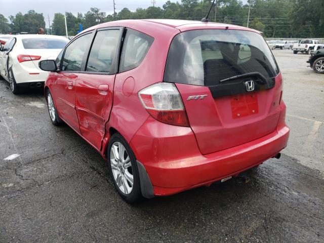 Photo 3 from auction – 2009 HONDA FIT with VIN JHMGE88279S070292