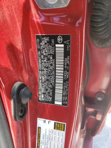 Photo 10 from auction – 2010 TOYOTA PRIUS with VIN JTDKN3DU8A1258965