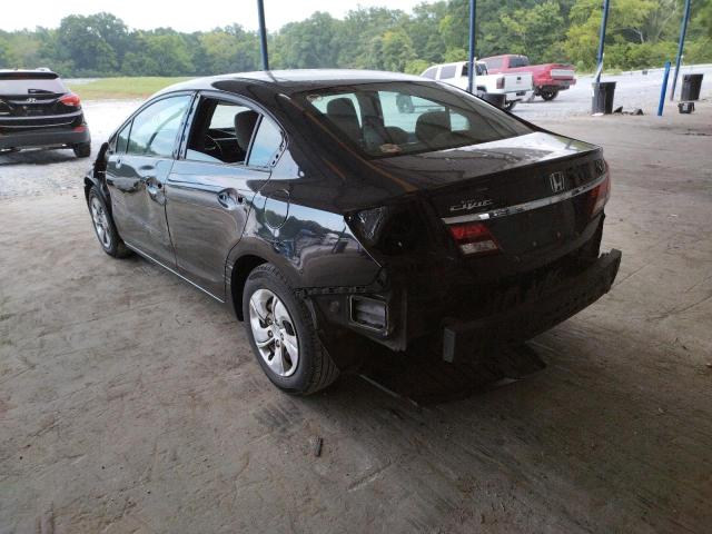 Photo 3 from auction – 2014 HONDA CIVIC LX with VIN 19XFB2F55EE065816