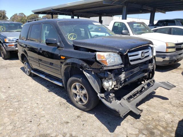 HONDA PILOT EXL 2007 with VIN 2HKYF18787H531369 - Photo from auction