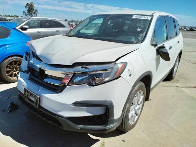 Photo 2 from auction – 2020 HONDA PILOT LX with VIN 5FNYF5H15LB007365