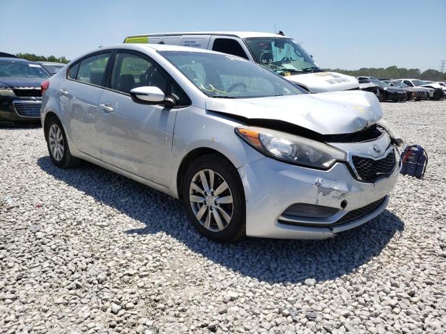 KIA FORTE LX 2014 with VIN KNAFX4A65E5219219 - Photo from auction
