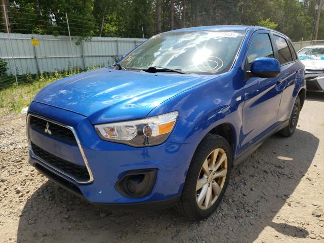 Photo 2 from auction – 2015 MITSUBISHI OUTLANDER with VIN 4A4AP3AU0FE003374