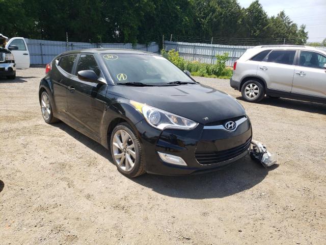 HYUNDAI VELOSTER 2017 with VIN KMHTC6AD4HU304425 - Photo from auction