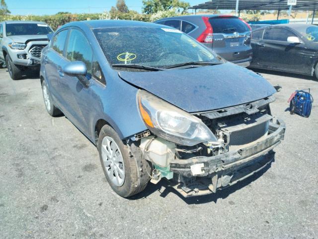 KIA RIO LX 2016 with VIN KNADM4A34G6638584 - Photo from auction