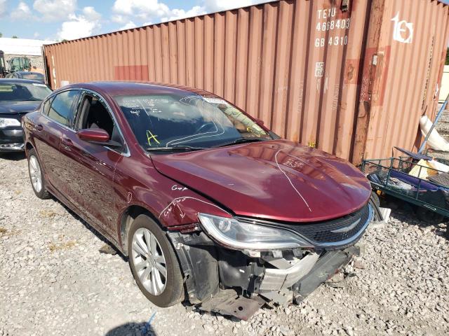 CHRYSLER 200 LIMITE 2015 with VIN 1C3CCCAB7FN596214 - Photo from auction