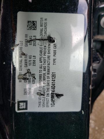 Photo 10 from auction – 2013 BUICK VERANO CON with VIN 1G4PR5SK4D4141261