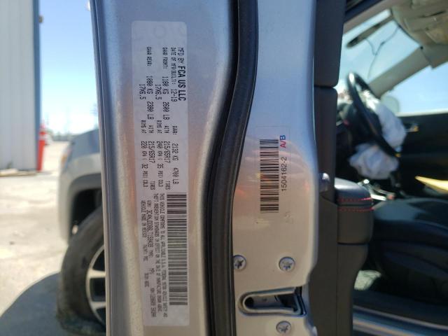 Photo 10 from auction – 2020 JEEP COMPASS TR with VIN 3C4NJDDB6LT159439