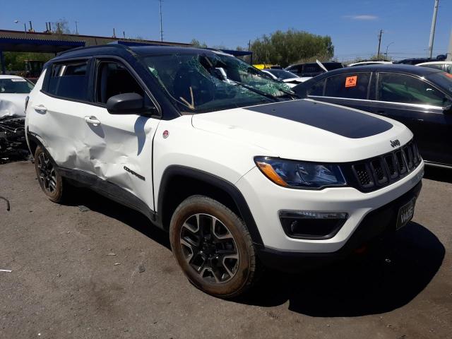 JEEP COMPASS TR 2020 with VIN 3C4NJDDB1LT254992 - Photo from auction