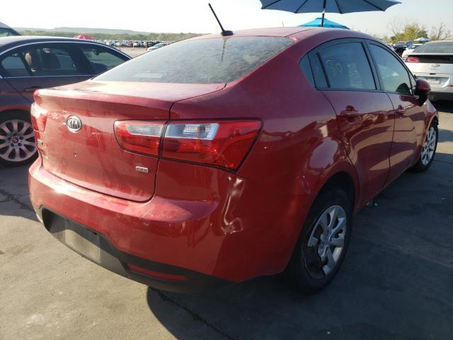 Photo 4 from auction – 2012 KIA RIO LX with VIN KNADM4A35C6093473
