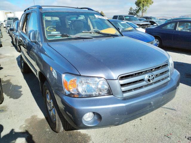 TOYOTA HIGHLANDER 2006 with VIN JTEGP21A960092985 - Photo from auction