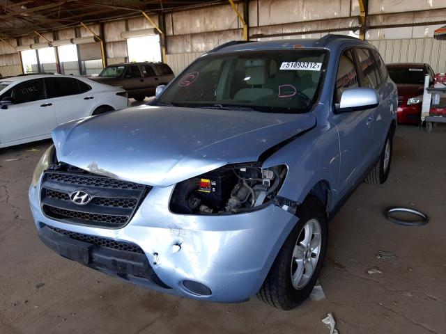 Photo 9 from auction – 2008 HYUNDAI SANTA FE G with VIN 5NMSG13D28H129801