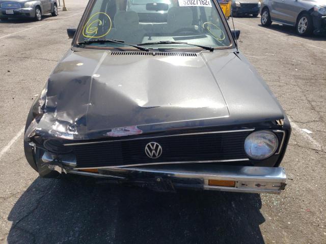 Photo 9 from auction – 1987 VOLKSWAGEN CABRIOLET with VIN WVWCA0154HK023902