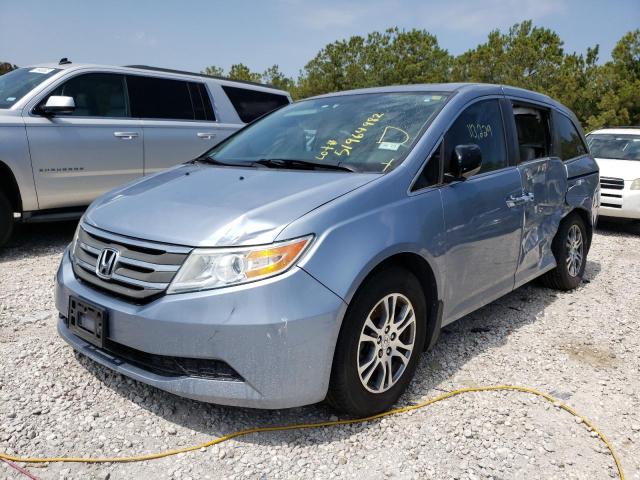Photo 2 from auction – 2013 HONDA ODYSSEY EX with VIN 5FNRL5H60DB062705