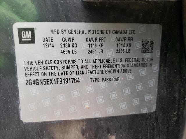 Photo 10 from auction – 2015 BUICK REGAL PREM with VIN 2G4GN5EX1F9191764