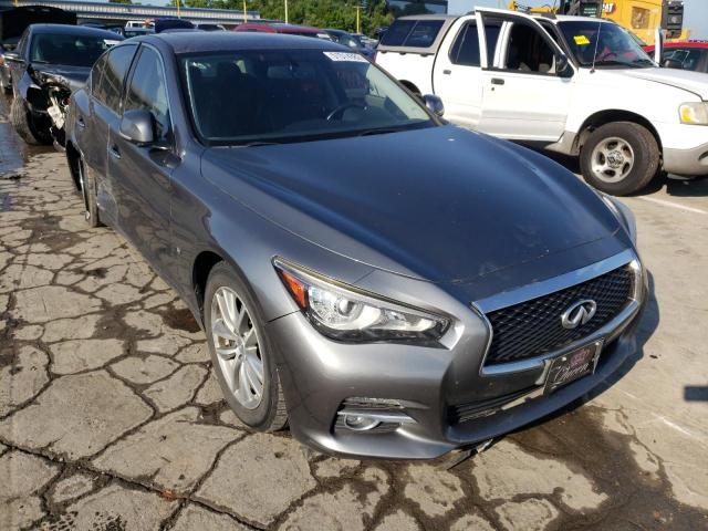 INFINITI Q50 BASE 2015 with VIN JN1BV7AR9FM392982 - Photo from auction