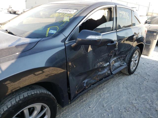 Photo 9 from auction – 2016 ACURA RDX TECHNO with VIN 5J8TB3H50GL010255
