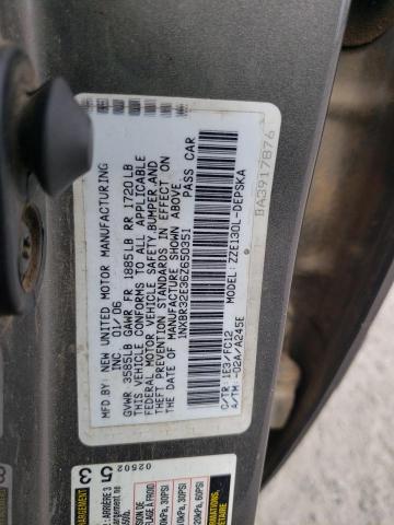 Photo 10 from auction – 2006 TOYOTA COROLLA CE with VIN 1NXBR32E36Z650351