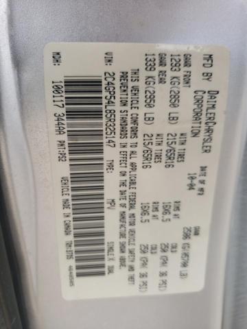 Photo 10 from auction – 2005 CHRYSLER TOWN & COU with VIN 2C4GP54L85R325147