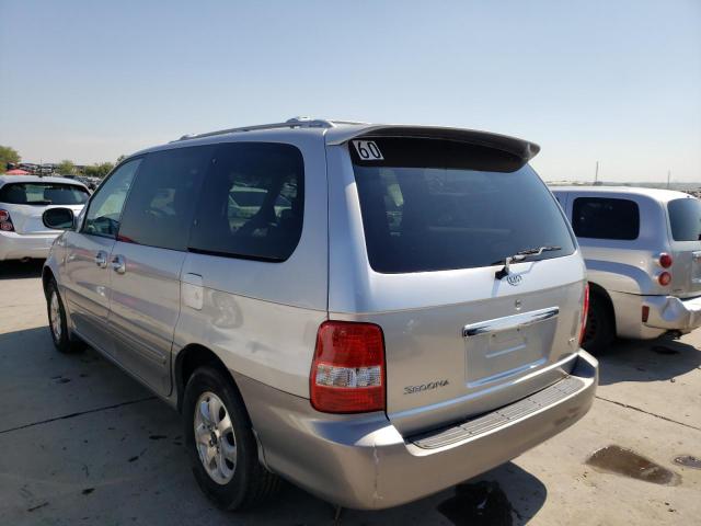 Photo 3 from auction – 2005 KIA SEDONA EX with VIN KNDUP132756706967