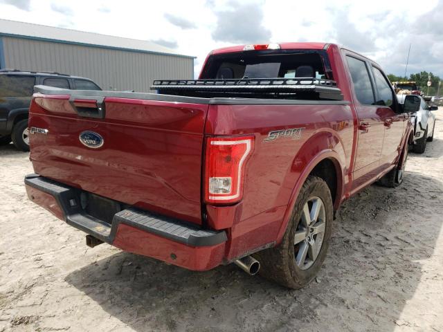 Photo 4 from auction – 2016 FORD F150 SUPER with VIN 1FTEW1EP0GFB97808