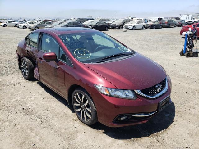 Photo 1 from auction – 2014 HONDA CIVIC EXL with VIN 2HGFB2F97EH503826