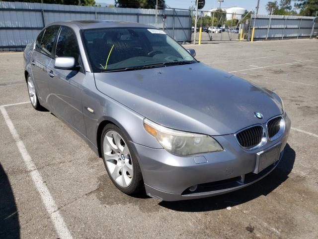 BMW 545 I 2004 with VIN WBANB335X4B112613 - Photo from auction