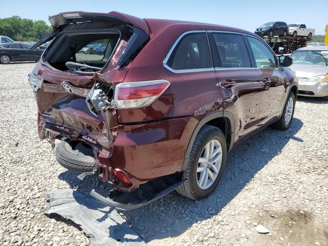 Photo 4 from auction – 2014 TOYOTA HIGHLANDER with VIN 5TDZARFH9ES005613