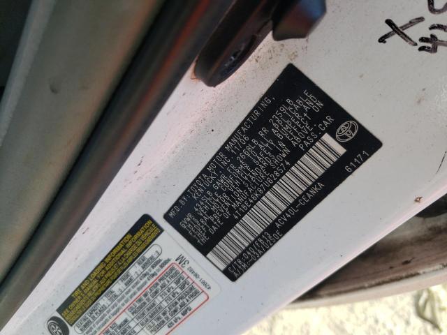 Photo 10 from auction – 2007 TOYOTA CAMRY CE with VIN 4T1BE46K87U628574