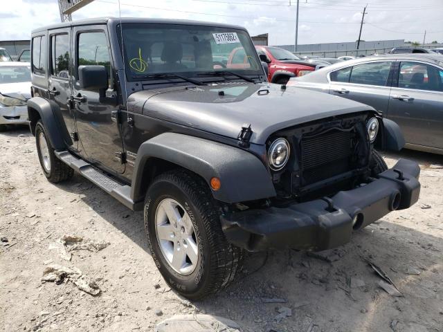 JEEP WRANGLER U 2018 with VIN 1C4BJWDG6JL854412 - Photo from auction