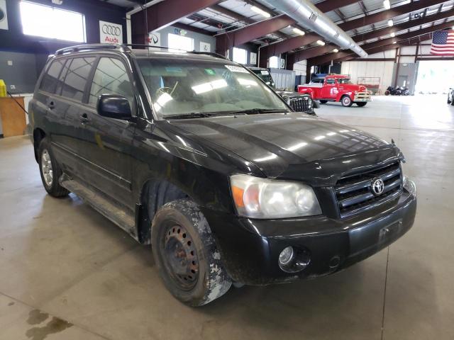 TOYOTA HIGHLANDER 2006 with VIN JTEEP21AX60176885 - Photo from auction
